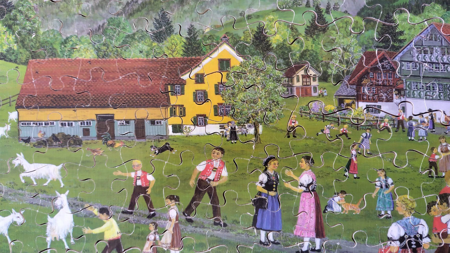 Penelope Puzzle: Penelope Junior Holzpuzzle "Appenzell" Lilly Langenegger – Usato da Bellach venduto da JingleJerry 3