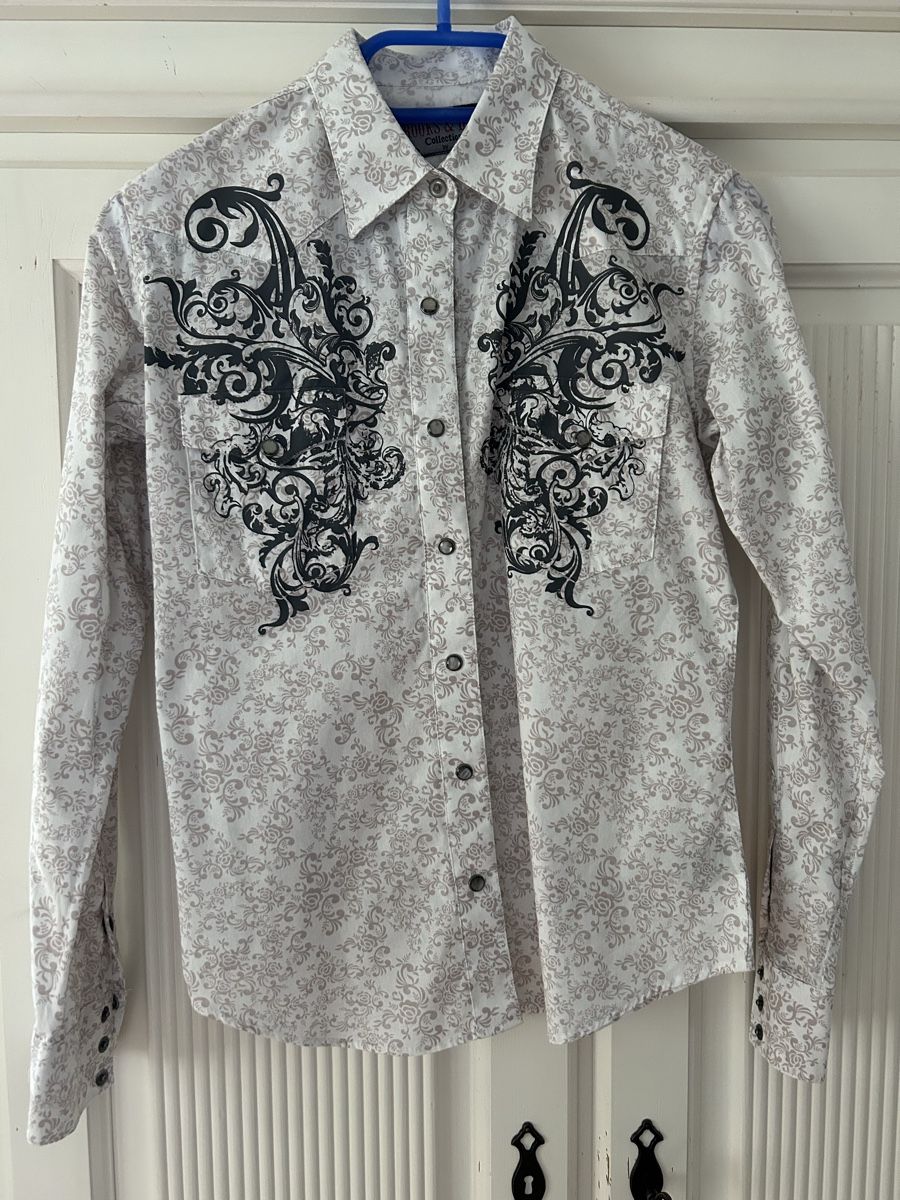Camicette: Western Bluse, Brooks & Dunn Collection, Gr. S – Usato da Bern venduto da kat_sm88 7