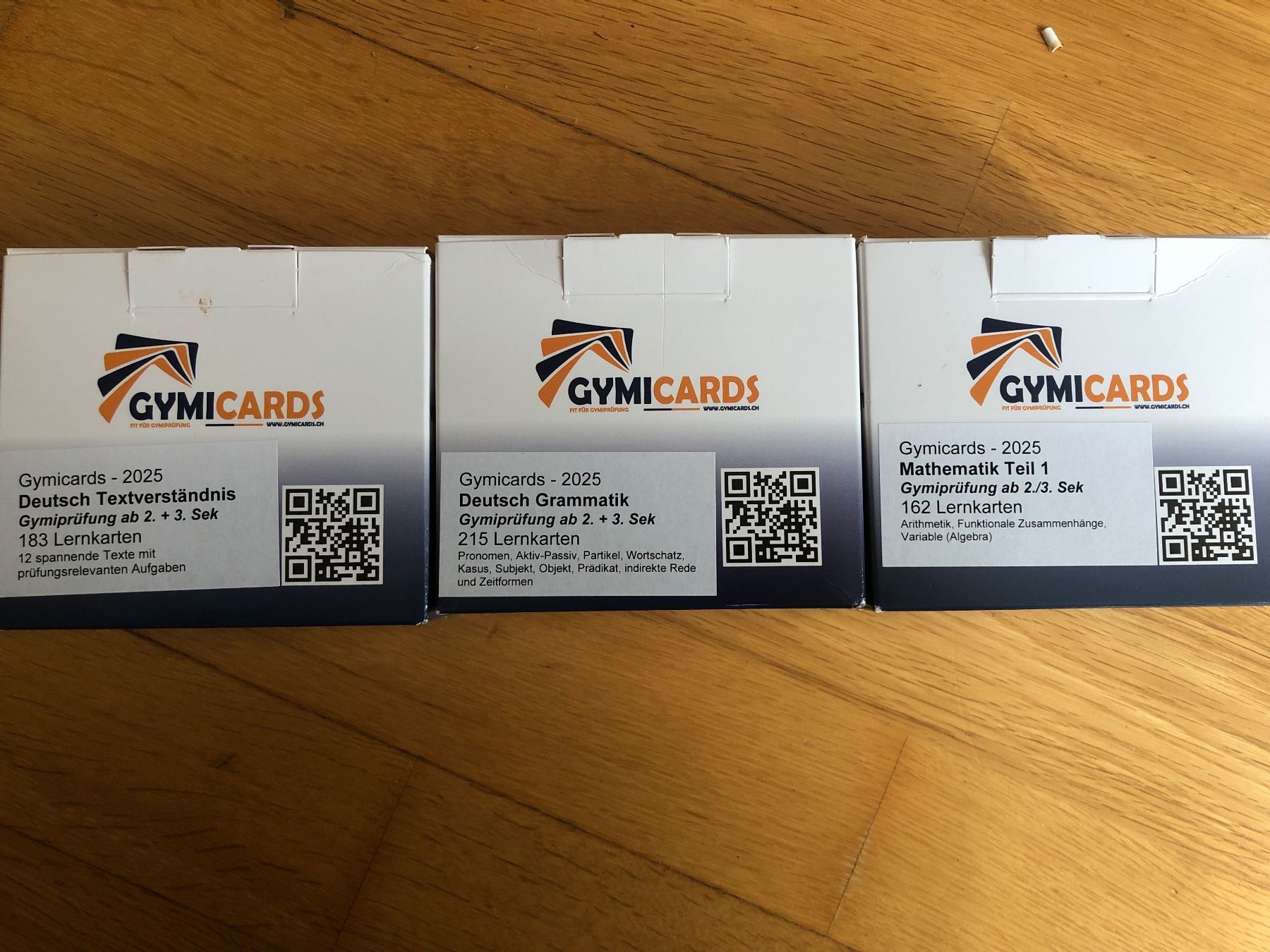 Altro materiale scolastico: Gymicards ab 2./3. Sek. – Usato da Zürich venduto da kakusB