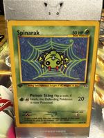🔥Spinarak 1st Edition Neo Revelation 64/75🔥