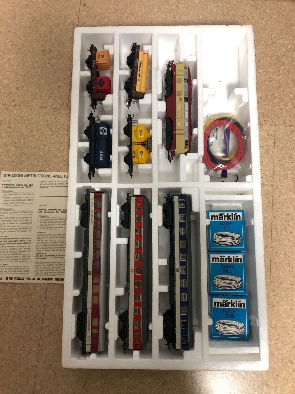 Lima Modellini di ferrovie: Modelleisenbahn Set von Lima – Usato da Ballwil venduto da goldi360 3