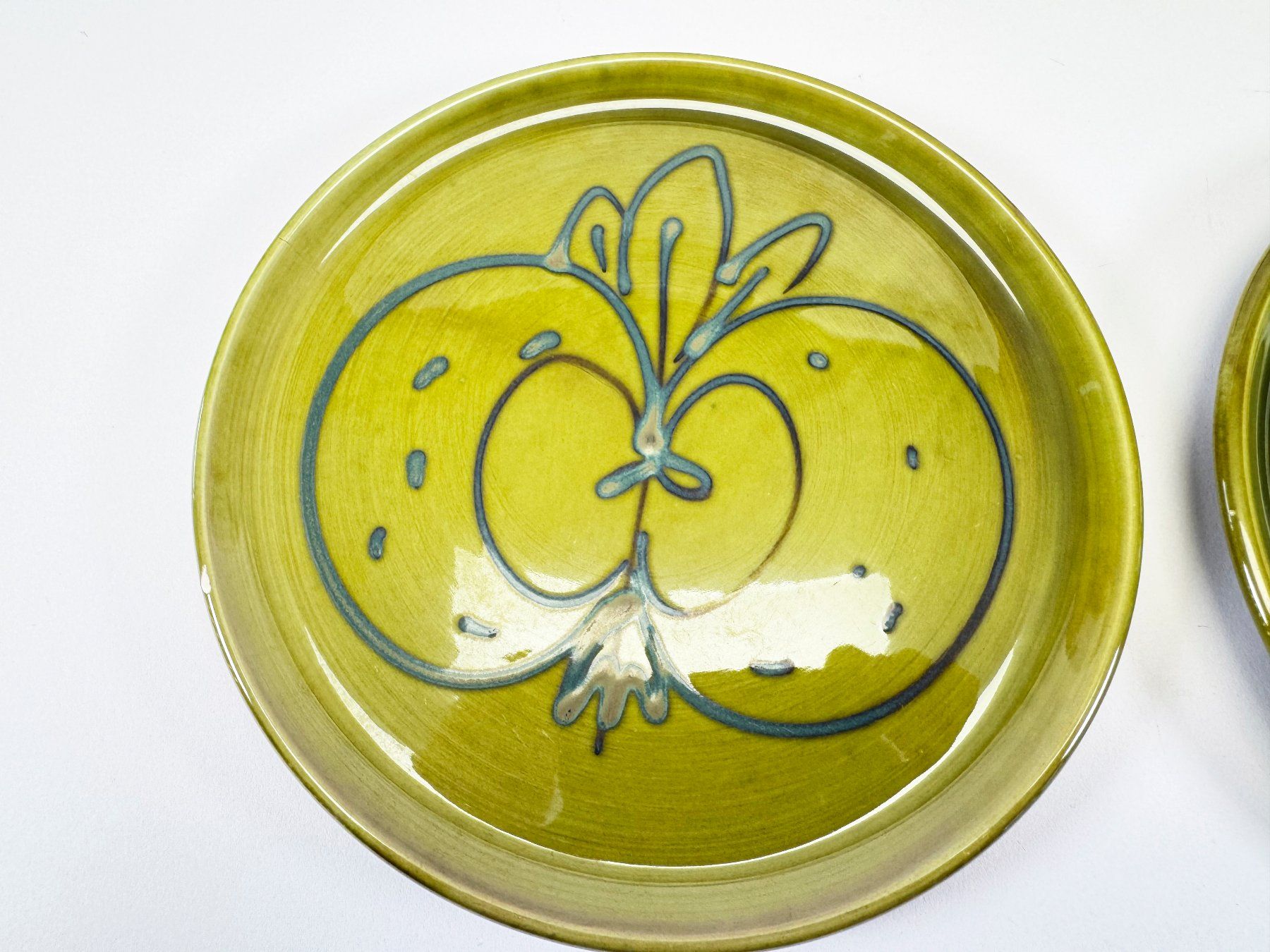 Set di piatti: Vintage Keramik-Service mit Apfeldesign, 9-teilig – Usato da Winterthur venduto da Anto-Bella 3