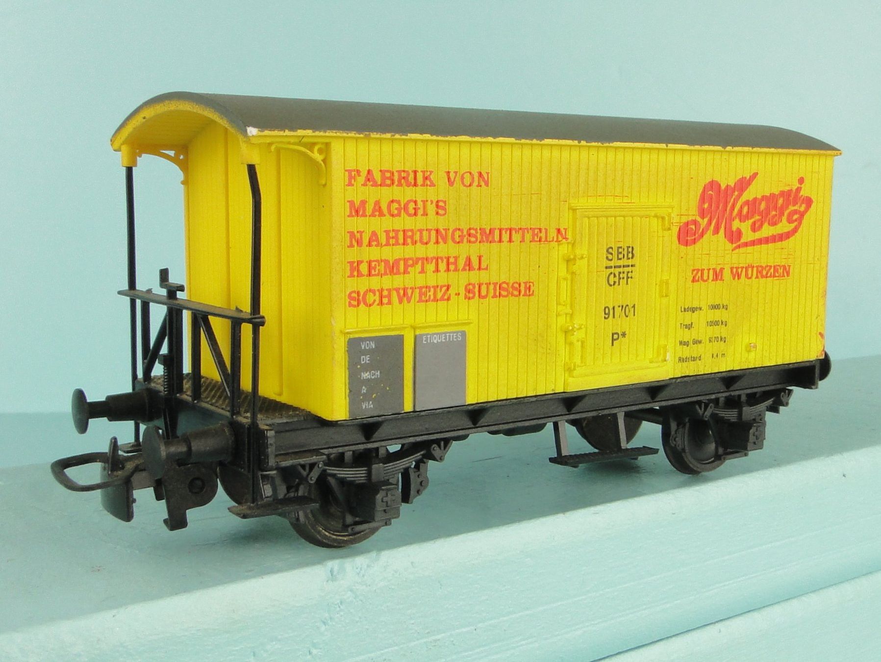 Modellini di ferrovie: Ruco 2102 Maggi – Usato da Bülach venduto da cann11