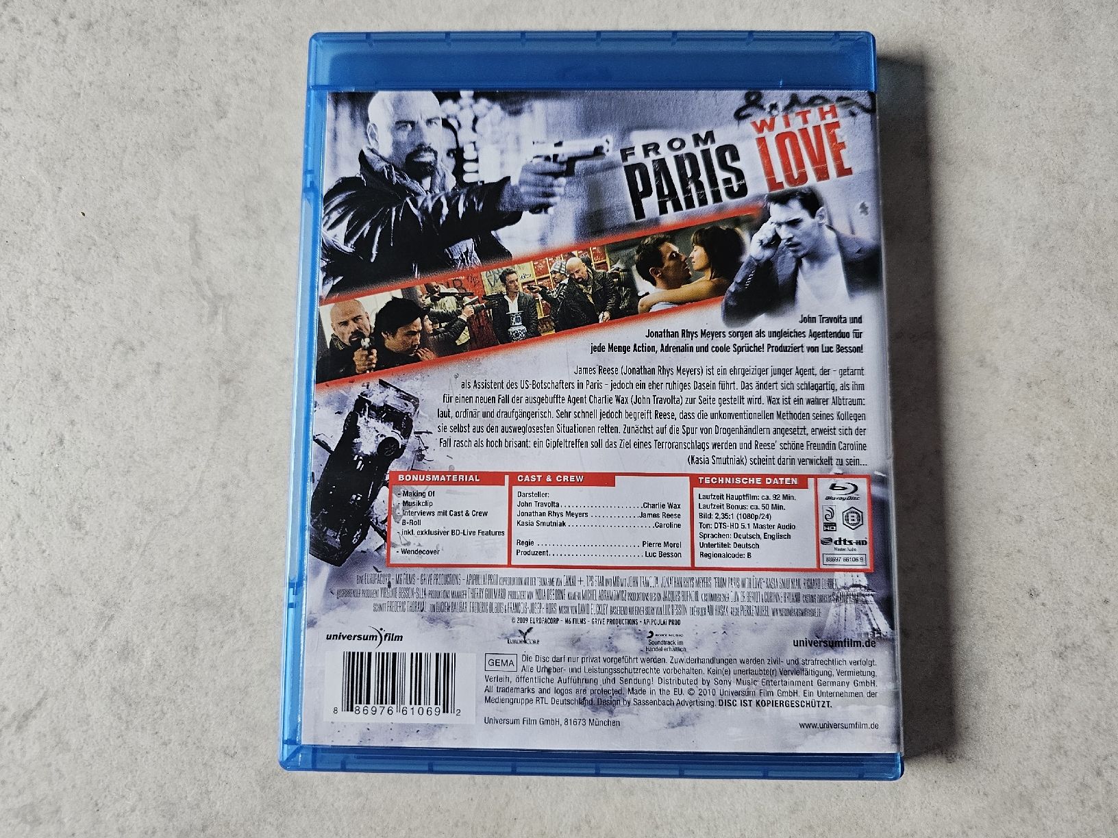 Alle DVDs: From Paris With Love  /  Bluray – Gebraucht aus Schneisingen von backstore24 1