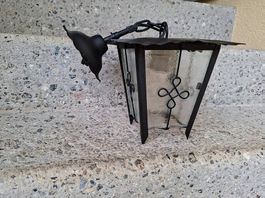 Lampe en fer forgé