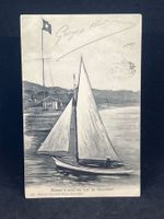 Bateau à voile du Lac de Neuchâtel