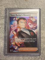 Pokémon Team Rocket's Giovanni Karte Trainer 238/182