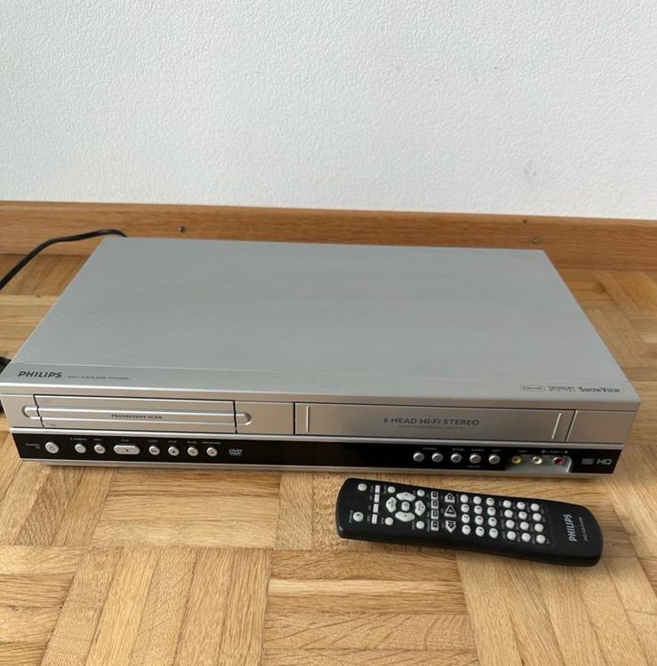 PHILIPS DVP 3055 VHS/DVD Player Videorecorder Kombi Recorder Acheter