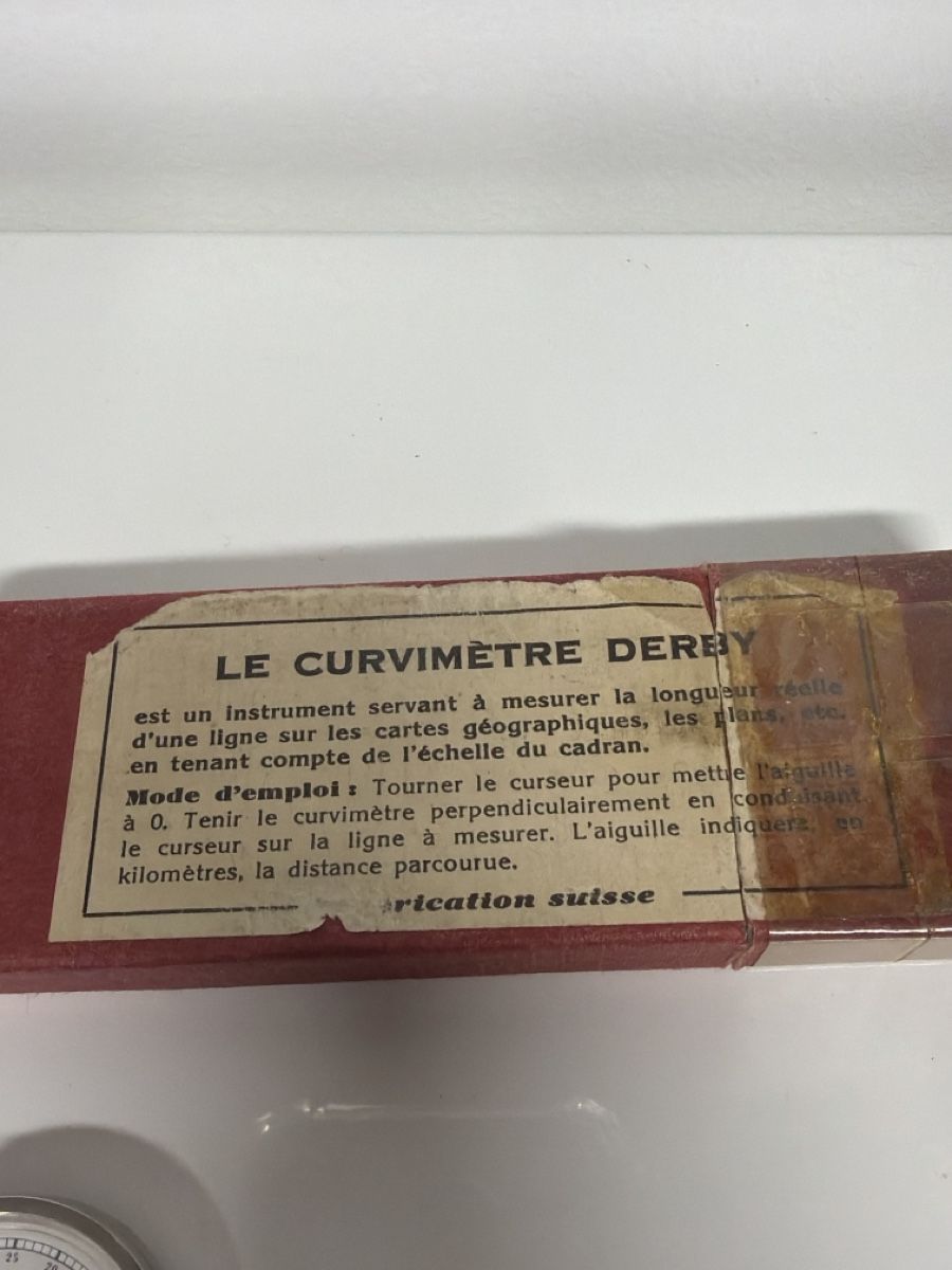 Misurare: Curvimètre Derby Vintage, instrument de mesure précis. – Usato da Bôle venduto da K200C 1