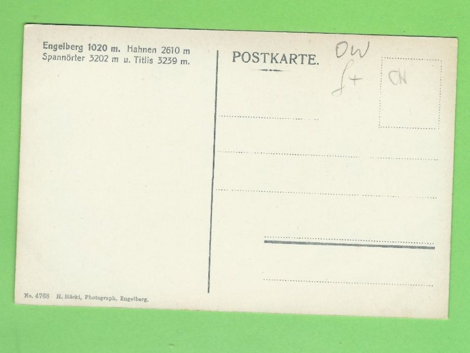Cartoline postali: Engelberg – Usato da Zürich venduto da t24_de 1
