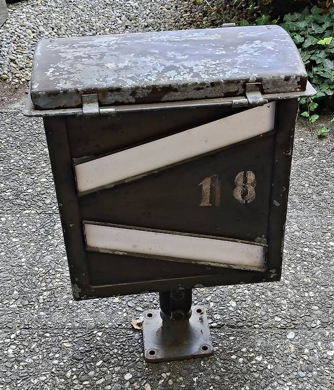 Lampes anciennes: Weichenlaterne 18, Bahnhof Wohlen AG – D'occasion à Wohlen AG par des_hs59