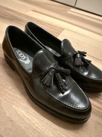 Tods woman black tassel loafers