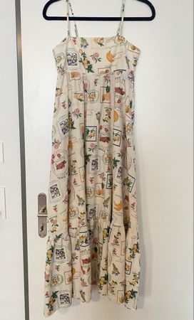 Joie long linen dress