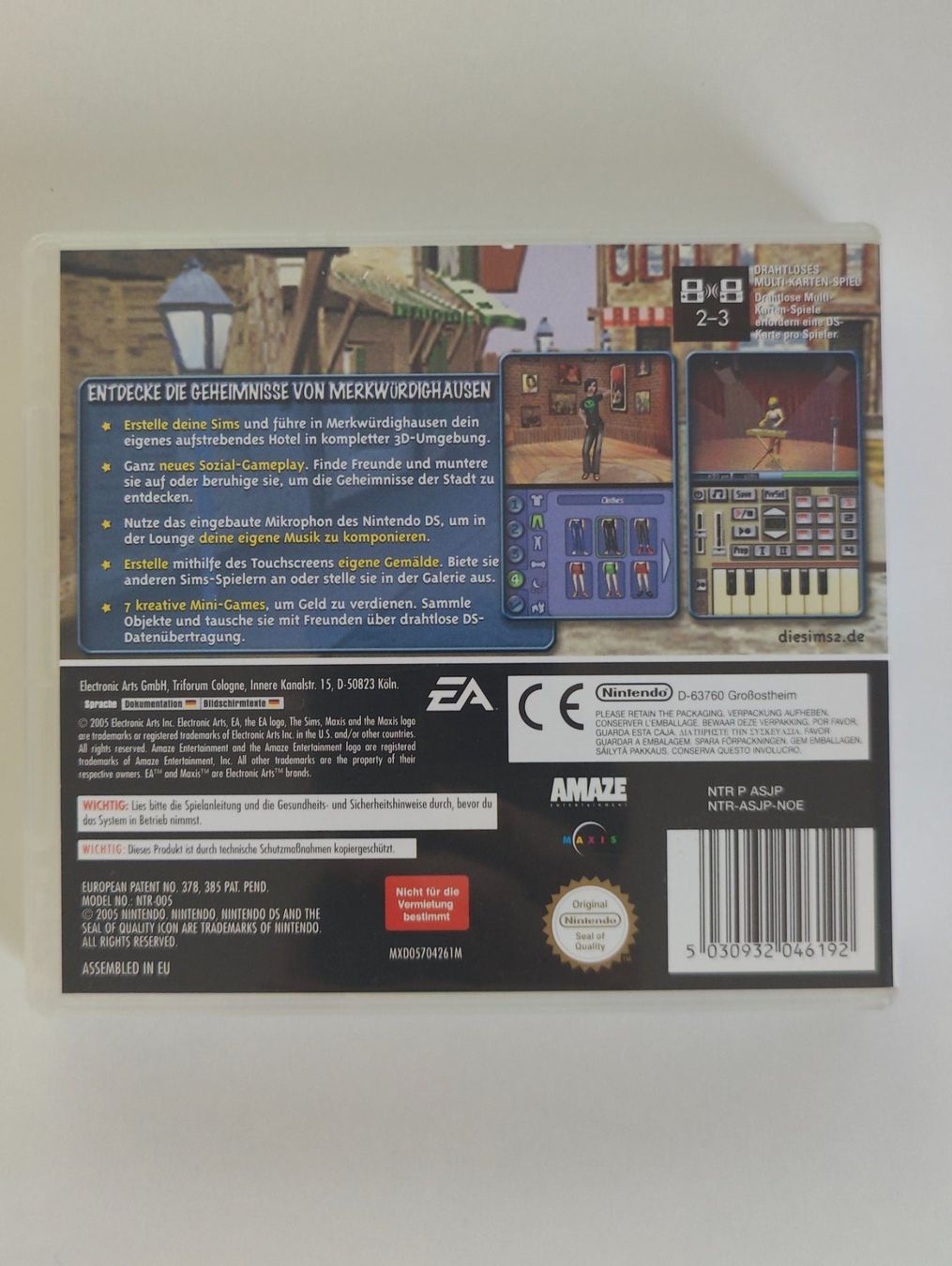 Nintendo Spiele: Die Sims 2 - Nintendo DS – Gebraucht aus Dintikon von Nightcom 1