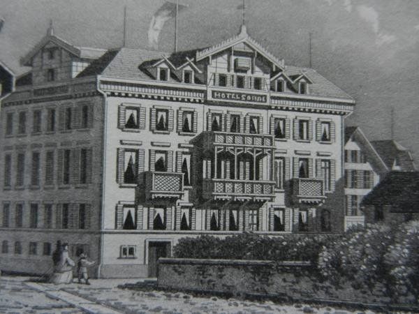 Incisioni: Beckenried Vierwaldstättersee – Usato da Risch venduto da Rischli15 9
