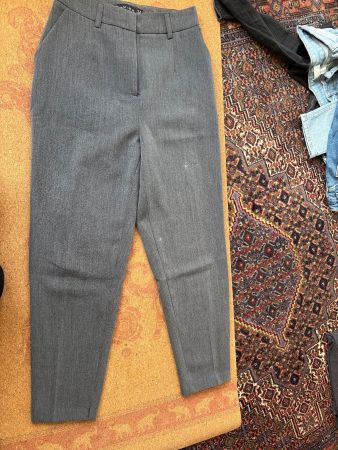 Graue Business Hose (Stoffhose)