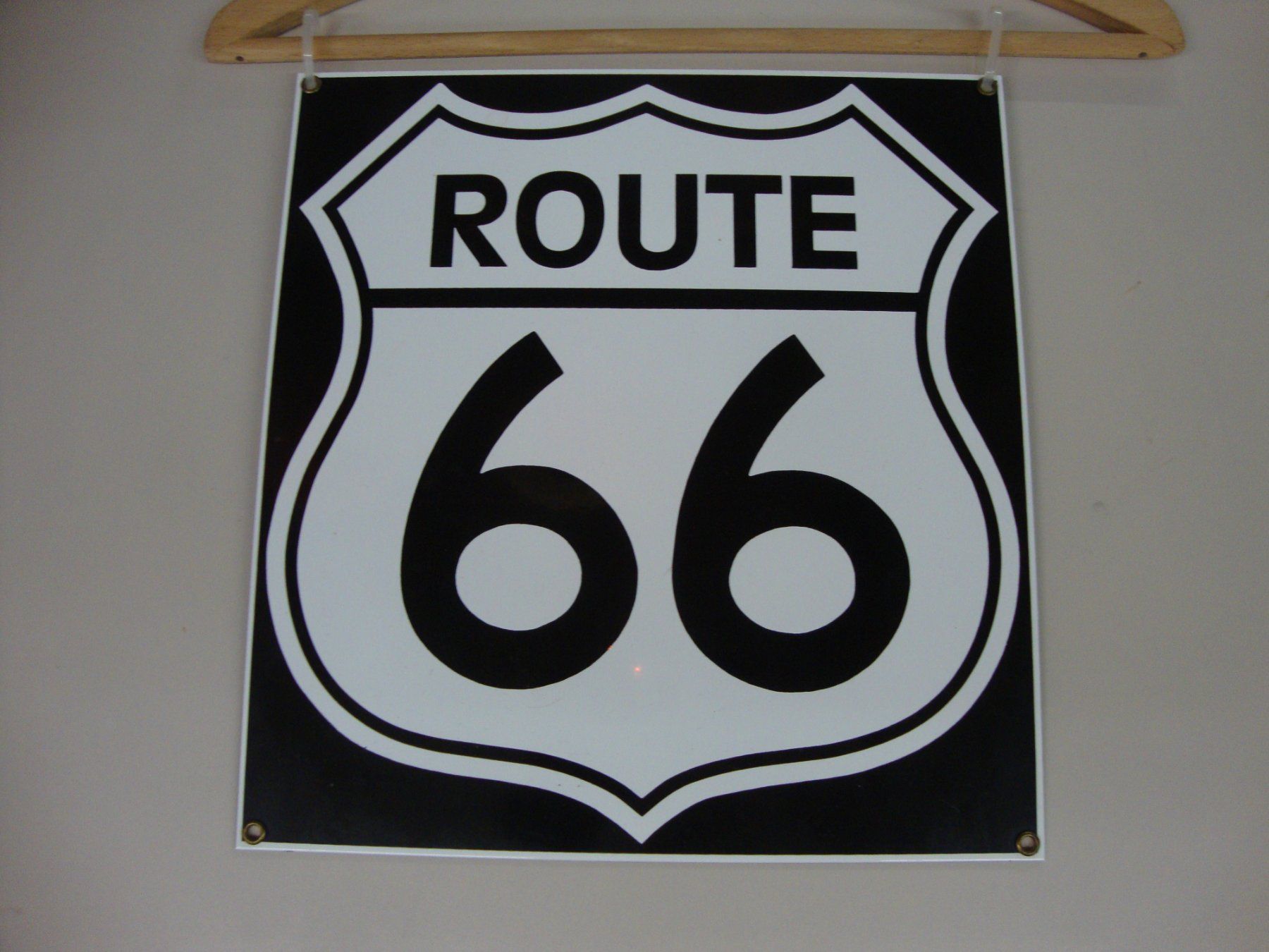 Insegne: Emailschild ROUTE 66 – Usato da Mollis venduto da Seestern