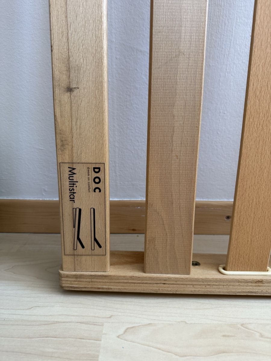 Reti a doghe: Lattenrost Multistar DOC 90x200 cm Holz gut erhalten – Usato da Belp venduto da Zeyzey09 4