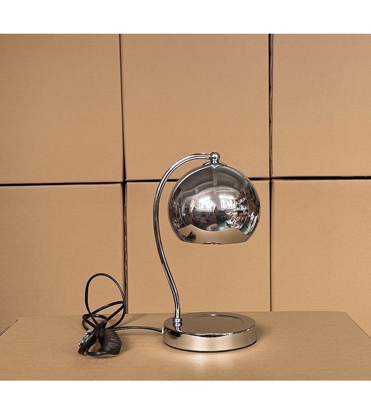 Lampen: Space Age ChromdesignKugellampe – Gebraucht aus Brig von pra_b5r9