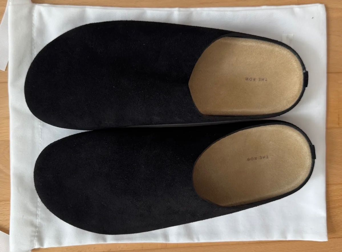 The Row Scarpe da uomo: The Row Mules/Clogs/Splippers, Gr. 44, schwarz – Nuovo (secondo la descrizione) da Triesen venduto da atos87 1