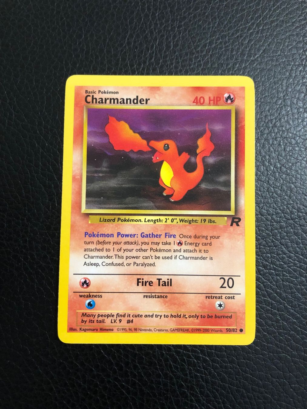 Pokémon Sammelbilder & Trading cards: 2000 Team Rocket Charmander 50/82 Ab 1 – Gebraucht aus Paradiso von Pkmn10