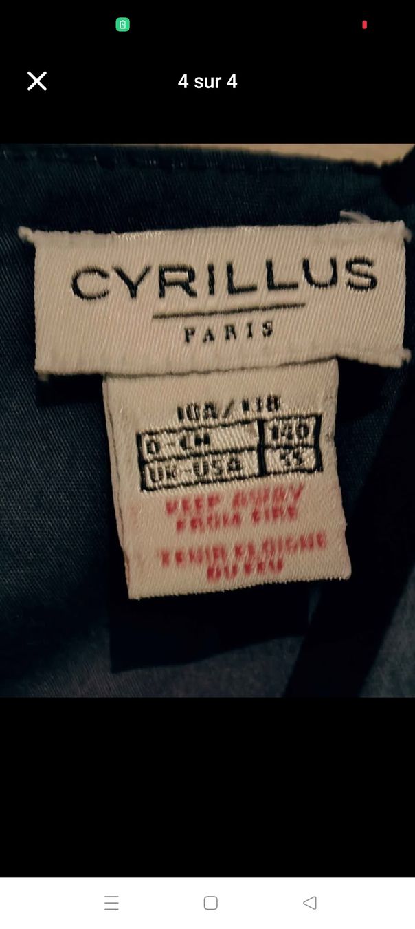 Cyrillus Vestiti & Gonne: Robe fille Cyrillus - 140 / 10A – Nuovo (secondo la descrizione) da Bulle venduto da lim_kb2l 4
