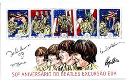 Block "The Beatles". Guinea-Bissau.
