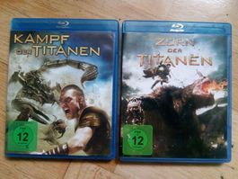 Kampf der Titanen  +  Zorn der Titanen  (D/E/F/Es) 2'Blu-Ray