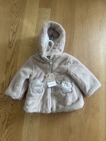 Baby Jacke mayoral Kunstfell beige Grösse 18M neu