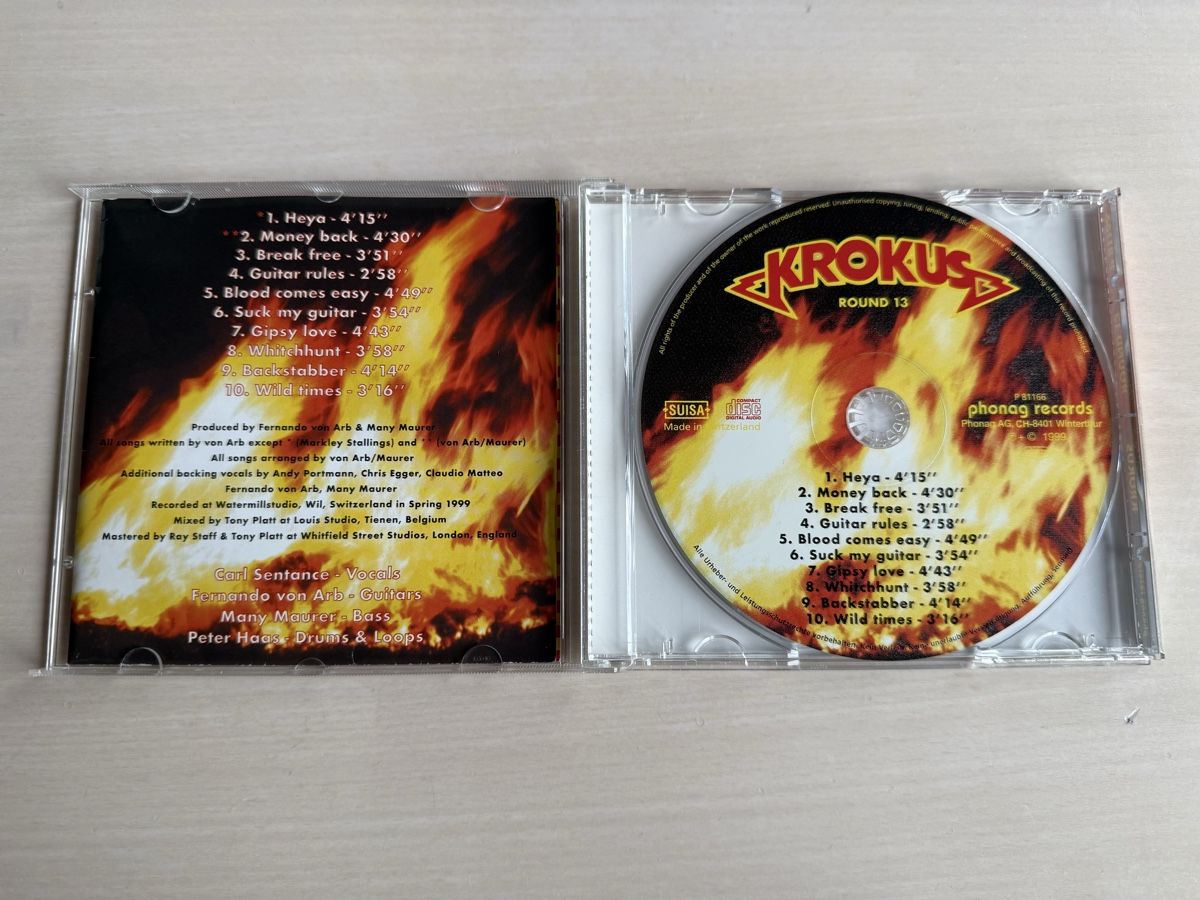 CD: Krokus - Round 13 CD – Usato da Oberried Brienz venduto da Chyara 2