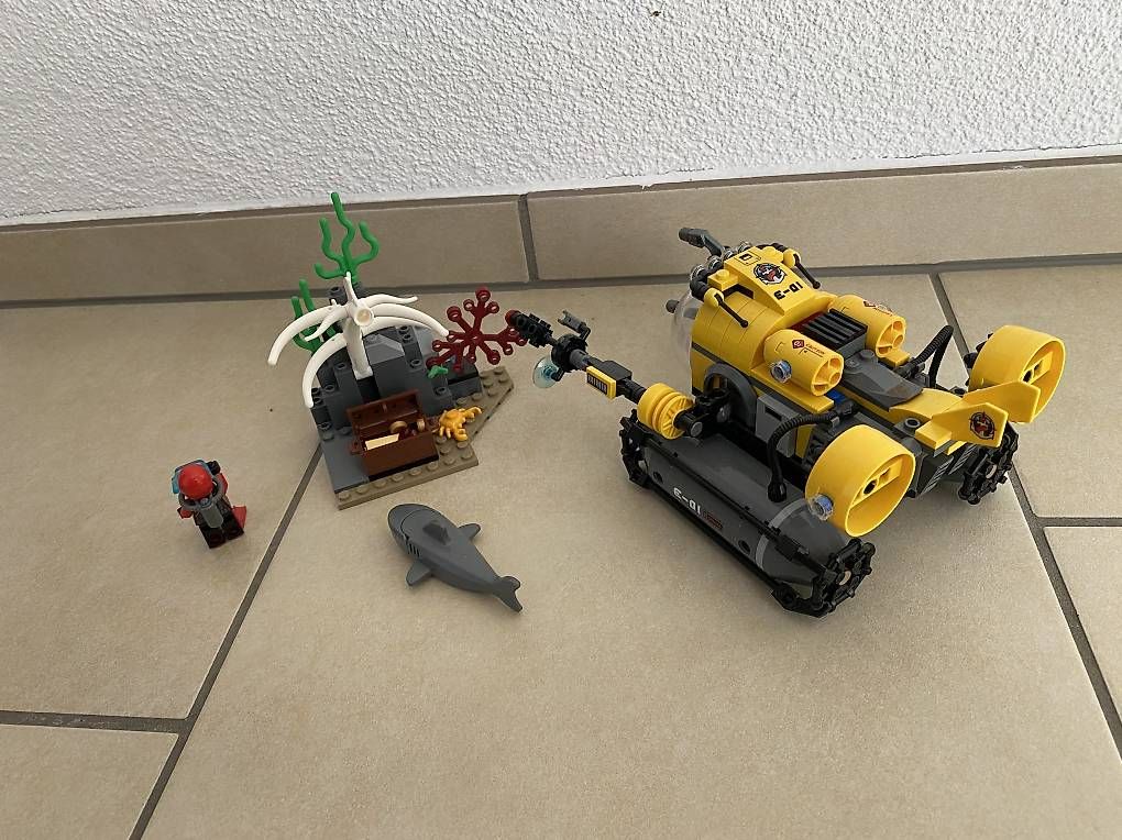 Kit di costruzioni: Lego City 60092 Tiefsee U-Boot – Usato da Winterthur venduto da Lu1110 1