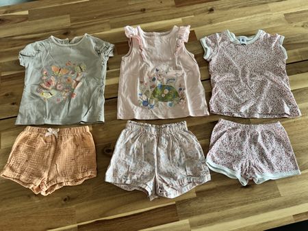 Lot de 3 ensemble pyjama été fille, 3 ans/ 98cm