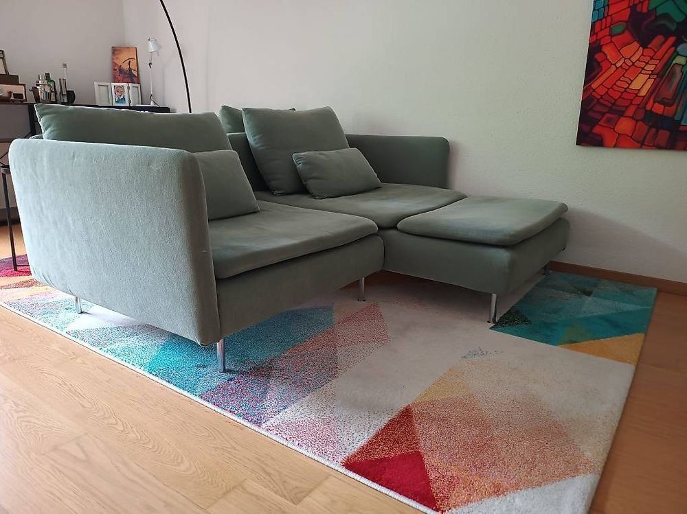 Ikea Divani: Modular Sofa - Modulsofa 3 pieces + 2 covers IKEA SÖDERHAMN – Usato da Adliswil venduto da Lorpan 3