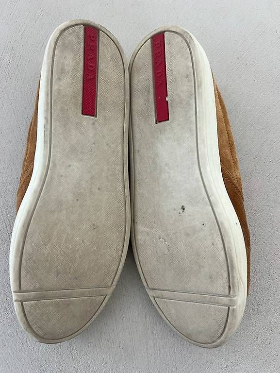 Chaussures femmes: Prada Wildleder-Loafer, Cognac, Grösse EU37 – D'occasion à Zürich par FK8044 2