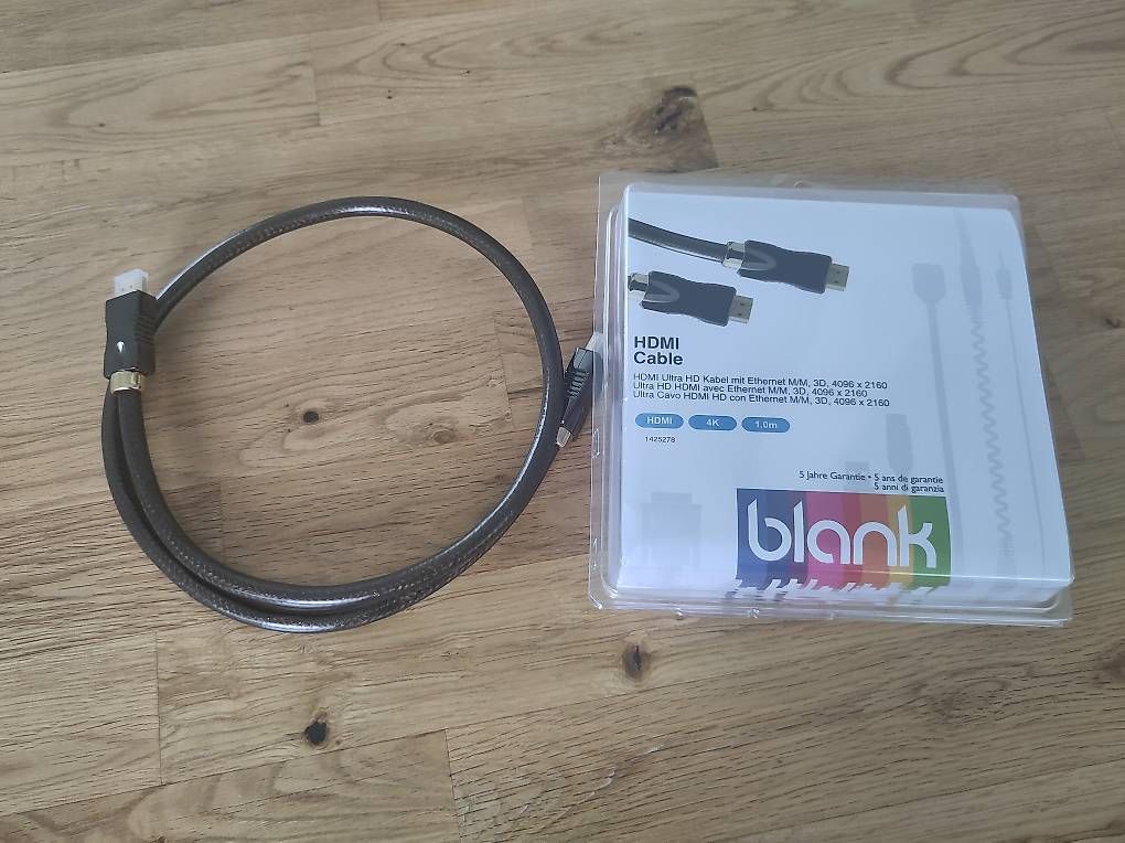 Cavi: HDMI Ultra HD mit Ethernet, 1m – Nuovo (secondo la descrizione) da Fahrweid venduto da Bababo000