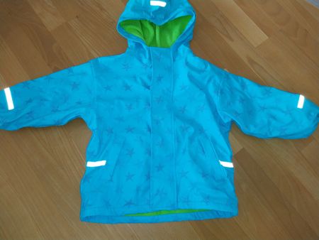 Regenjacke gefüttert Grösse 98/104