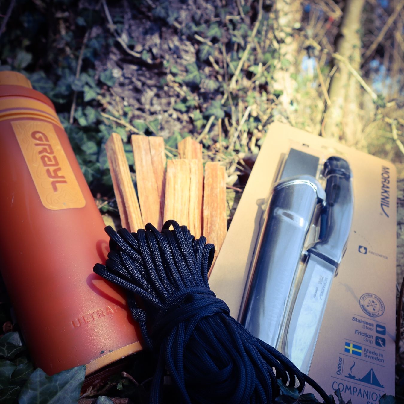 Coltelli: Survival Starter Set – Nuovo e nell'imballaggio originale da St. Gallen venduto da Ybotontour 1