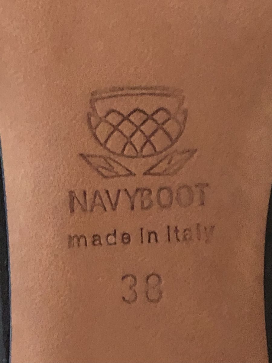 Navyboot Damenschuhe: NAVYBOOT Leder Ankle Boots Gr. 38, Schwarz – Neu und originalverpackt aus Bern von Nole6 3