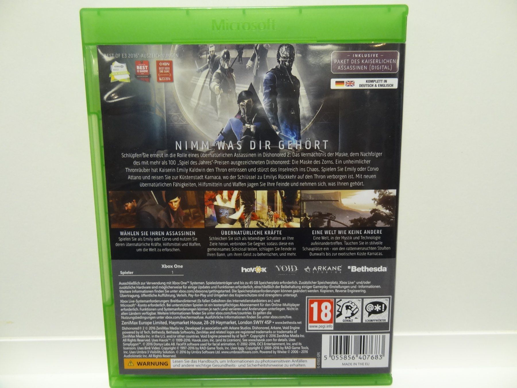 Microsoft Spiele: Xbox One / gut-sehr gut – Gebraucht aus luzern von musicandart 1
