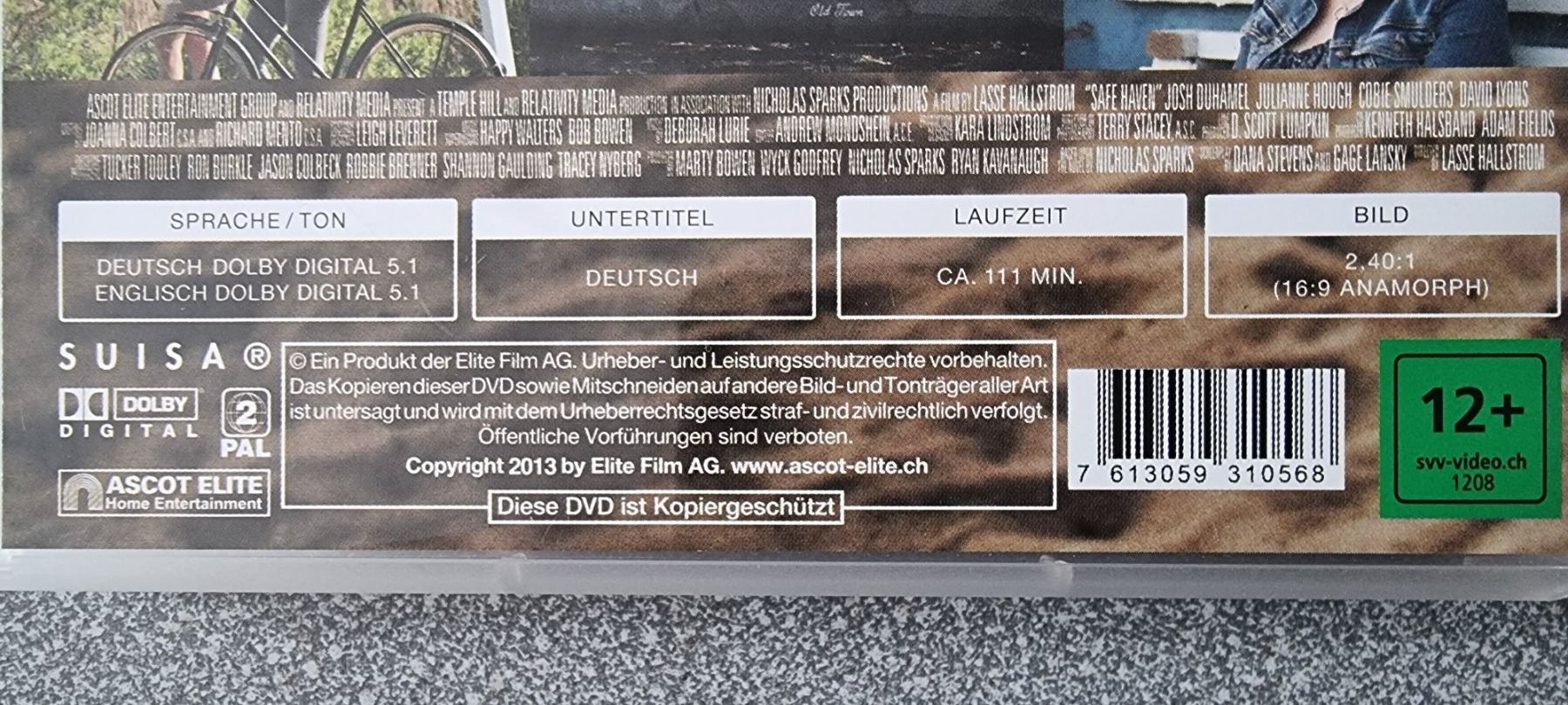 Tutti i DVDs: DVD Safe Heaven - Lasse Halström – Usato da Oetwil am See venduto da fineli2 1