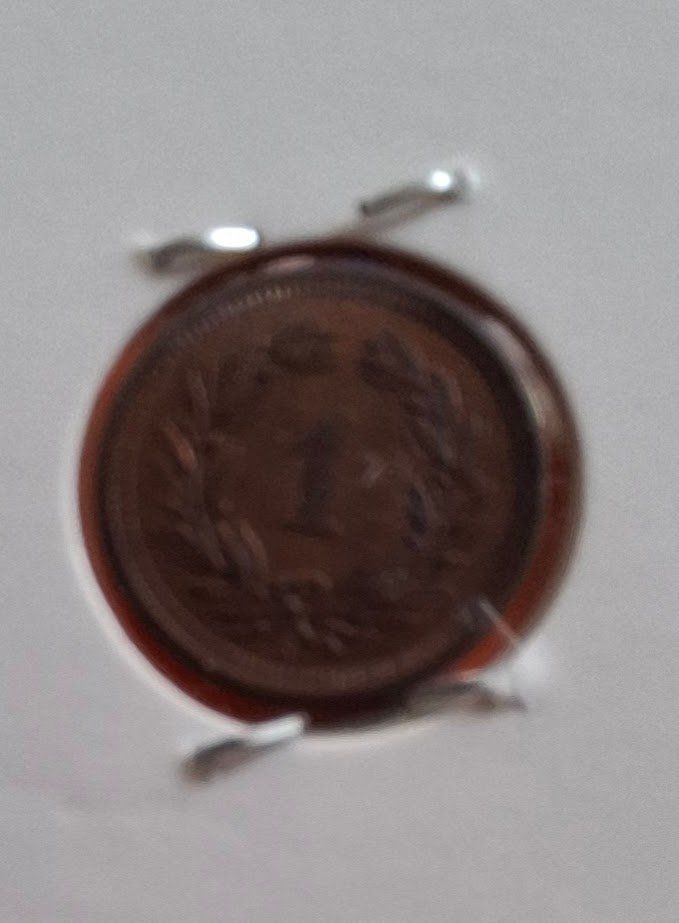 Tutti le monete: CHF 0.01 1883 Schweiz VZ – Usato da Fribourg venduto da Kiki020 1