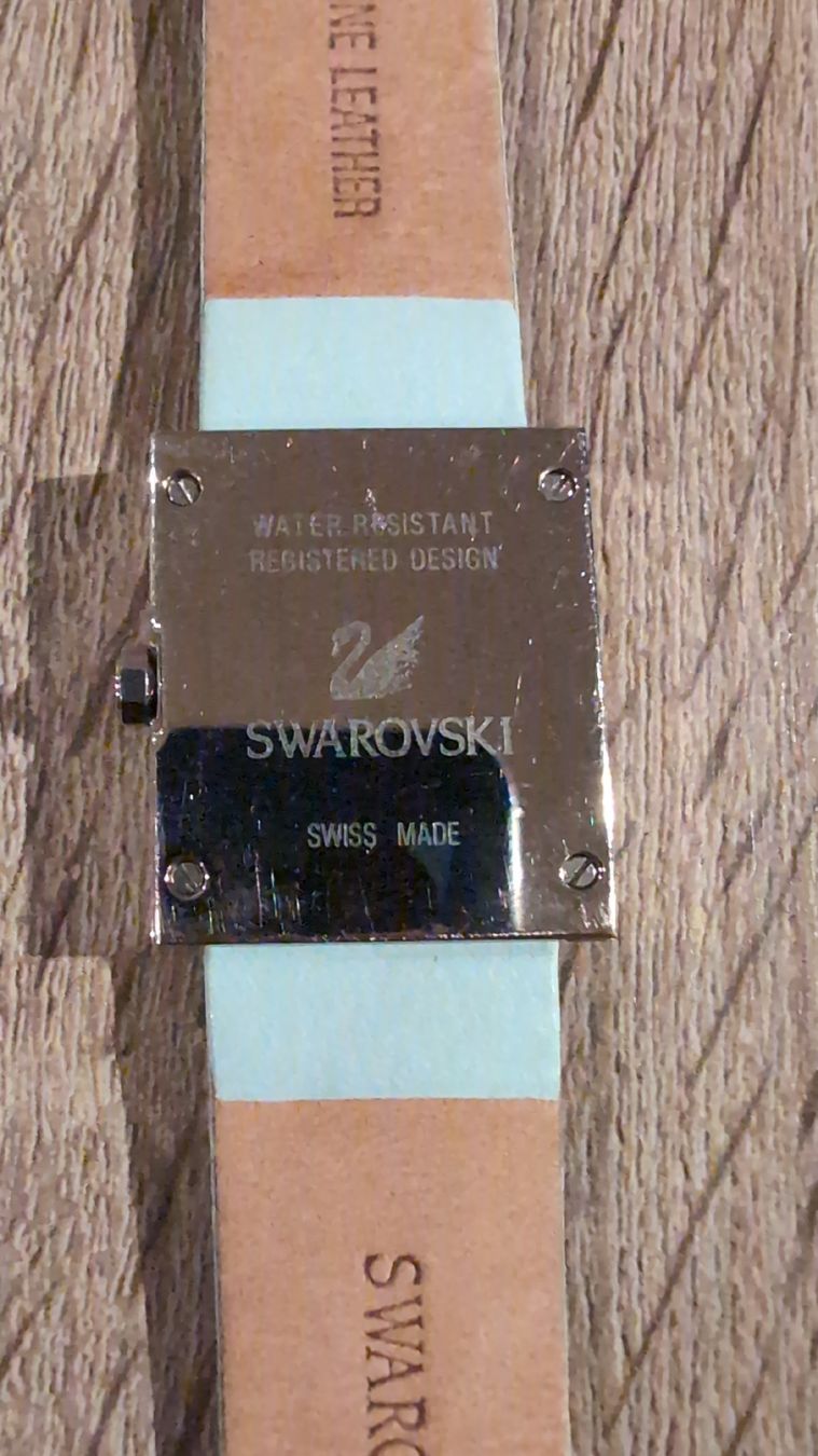 Swarovski Uhren: Swarovski Damenuhr mit hellblauem Lederarmband – Gebraucht aus Rorschach von Obi-Wan85 2