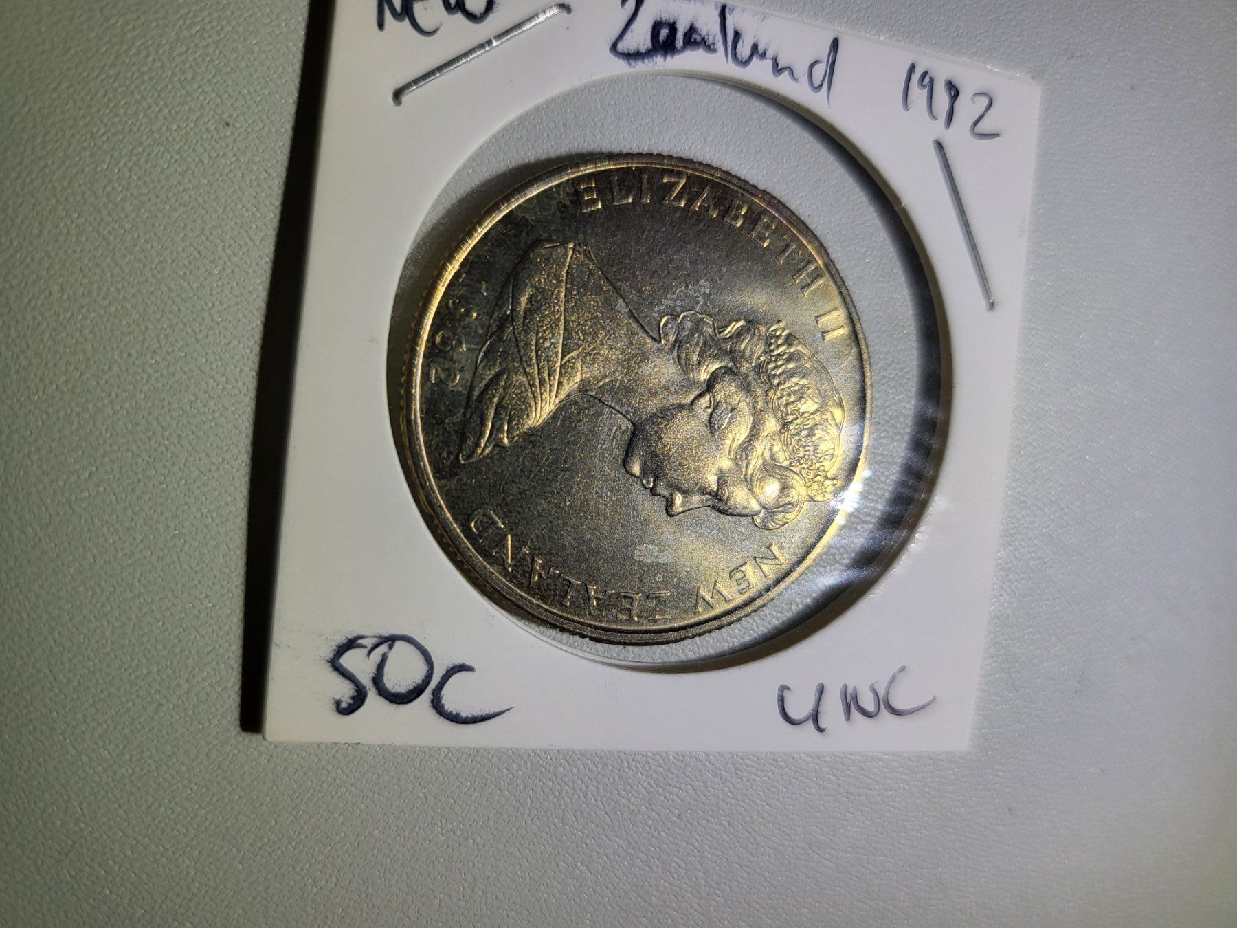 Tutti le monete: New Zealand 50 cent 1982 – Usato da Zürich venduto da mauritsve 1
