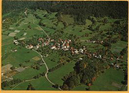 ALMENS im Domleschg, Flugaufnahme
