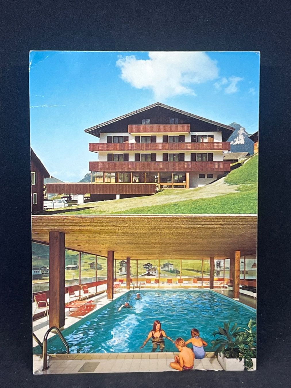 Cartoline: Werbung: Alpen-Hotel Malbun, FL-Triesenberg – Usato da Widnau venduto da Brusi9
