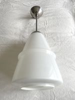 Art Déco/Bauhaus Opalglas Pendelleuchte 20/40er Jahre