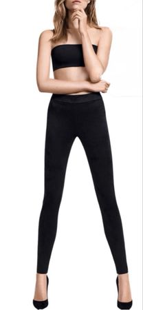 Wolford Velour Leggings – Grösse 34 – Schwarz