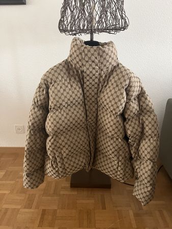 Balenciaga Daunenjacke Gr. 46 Unisex Puffer Winterjacke J