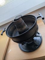 Fondue Gusseisen mit Holzdeckel aus China