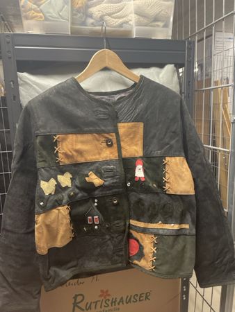 Lederjacke (Echtleder)